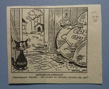 Vecchia Annuncio Giornale