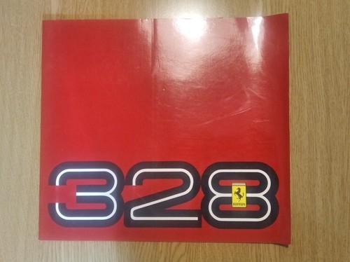 Ferrari 328 gtb 1985 - ferrari, brochure