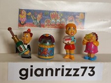  Sorpresine Kinder Ferrero Serie Completa W Il 2000 Con cartina. 