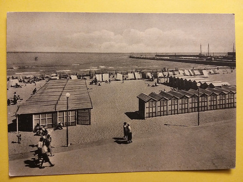 Fano spiaggia e - fano, (pesaro).