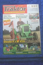 Trattore D'Epoca Deutz F1 M 414 MAN 4 K 1 MC Deering Farmall Cub Unimog