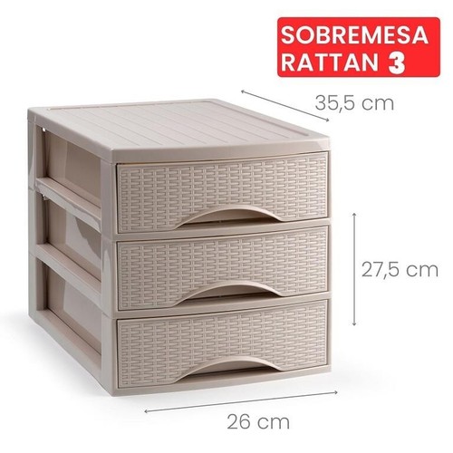 Cassettiera organizer effetto - cassettiera,