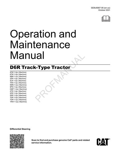 Caterpillar d6r track - d6r, type
