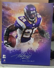 Adrian peterson autografo - adrian,