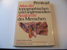 Pernkopf +++ Atlas der topographischen Anatomie des Menschen Band 1 TOP!!!