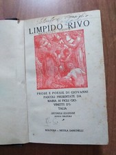 Giovanni Pascoli LIMPIDO RIVO