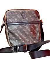 GUESS  Borsello" Vezzola Smart " in pelle con tracolla regolabile