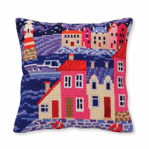 Cuscino punto croce - cuscino, cda