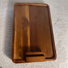 Vassoio Bracciolo Legno Acacia