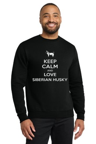 Felpa girocollo keep calm and - keep,