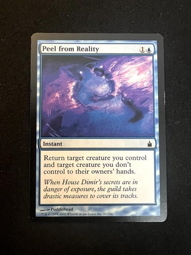 Peel from reality - reality, c