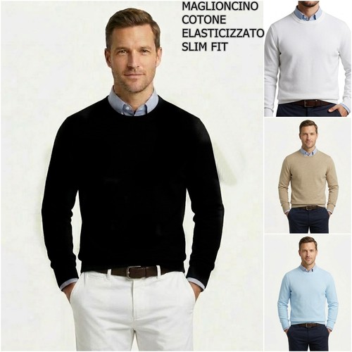 Maglione cotone uomo