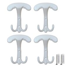 ATTACCAPANNI A PARETE 4 PEZZI APPENDIABITI A MURO APPENDI ACCAPPATOIO BAGNO 106