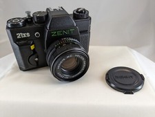 FOTOCAMERA REFLEX VINTAGE ZENIT 21XS CON OBIETTIVO HELIOS 44M-7