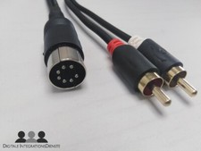 Cavo 10m 7 poli a 2xRCA per