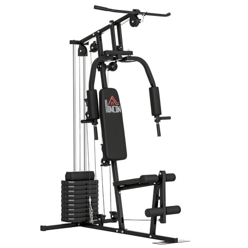 Homcom stazione fitness - fitness, con
