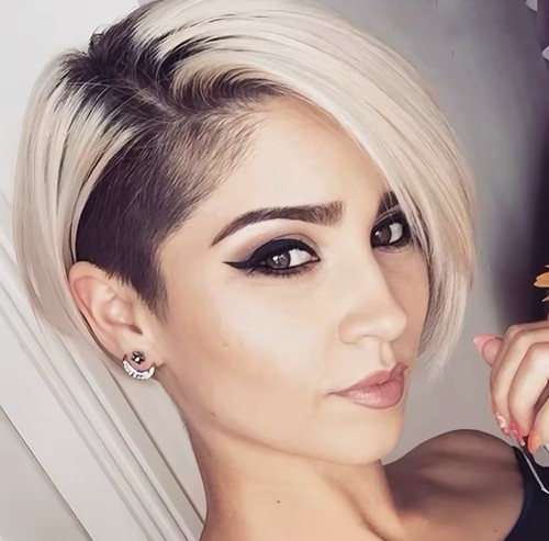 Parrucca capelli veri - , bionda