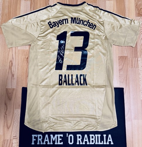 Maglia firmata michael ballack - firmata,