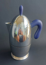 Guzzini Recanati– Zazà BLU Caffettiera Alluminio 6 Tazze Moka