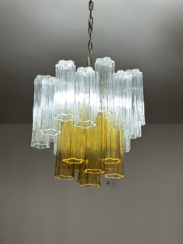 Lampadario murano tronchi - murano,
