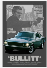 Poster bullitt steve mcqueen - poster,