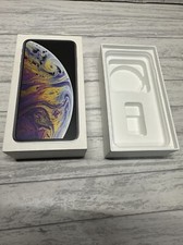iPhone Xs Max scatola vuota vendita argento 64 Gb SOLO SCATOLA LEGGERE