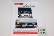 DECALS 1/43 CITROEN DS 19