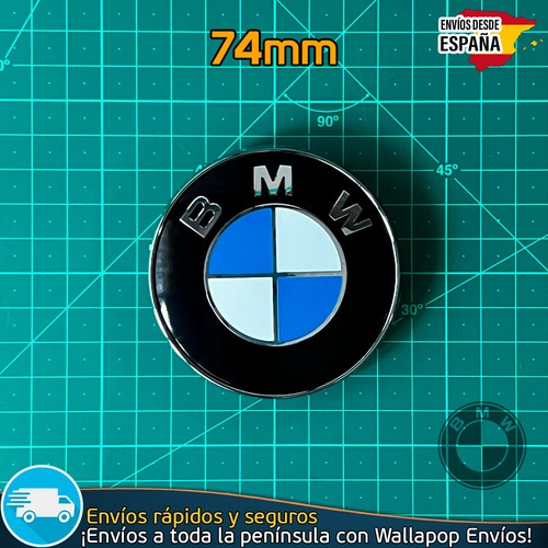 Emblema bmw 74mm maletero - 74mm,
