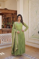 Abito Pronto All'Uso Per Matrimonio Bollywood Party Kameez Di Designer Indiano