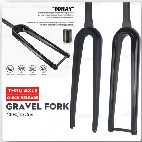 Forcella rigida 700c - , fibra