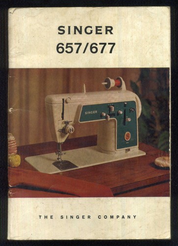 Singer 657 677 macchina - "singer",