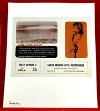The Last Wave Surf Movie/Film Poster Art PICTURE / PRINT 10.5" x 9"