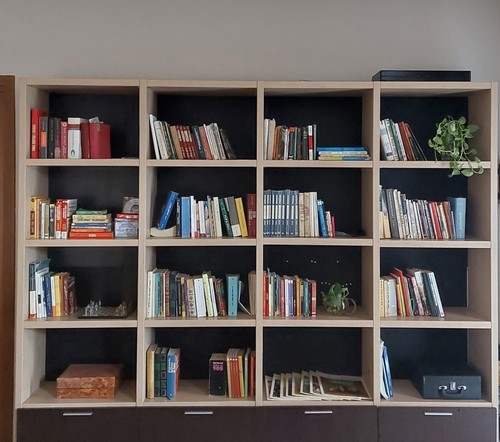 Libreria grande effetto - effetto, legno