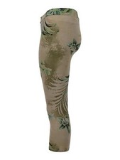 Solada Leggings donna a pinocchietto con stampa fiori