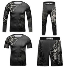Set pantaloncini rashguard