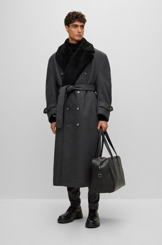 Cappotto doppiopetto lana - cappotto,