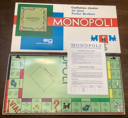 Monopoly vintage italian - monopoly,
