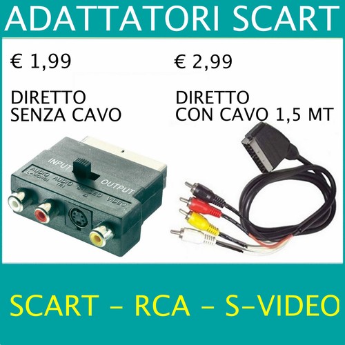 Adattatore cavo scart - adattatore,