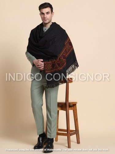 Sciarpa scialle uomo pashmina