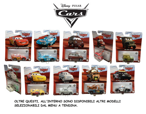 Mattel cars disney pixar - mattel,