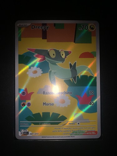 Pokemon carta dreepy - carta,