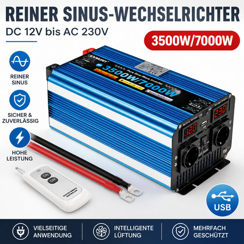 Inverter 12v 230v - 12v,