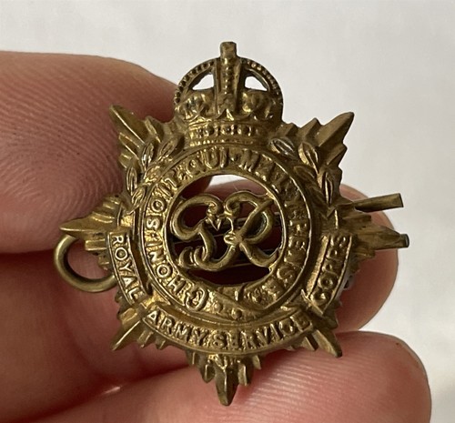 Vintage brass metal royal - brass,