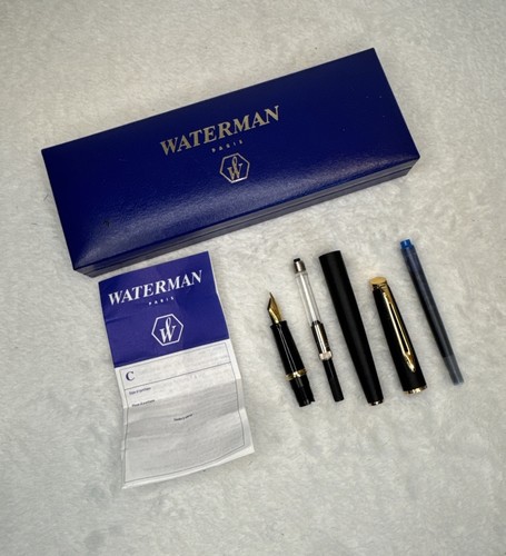 Waterman paris black - paris, gold