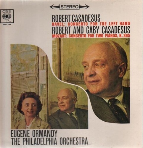 Casadeus ravel mozart - lp, casadeus/ravel/mozart