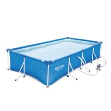 Piscina fuori terra rettangolare Steel Pro 400x211x81cm Bestway 56424