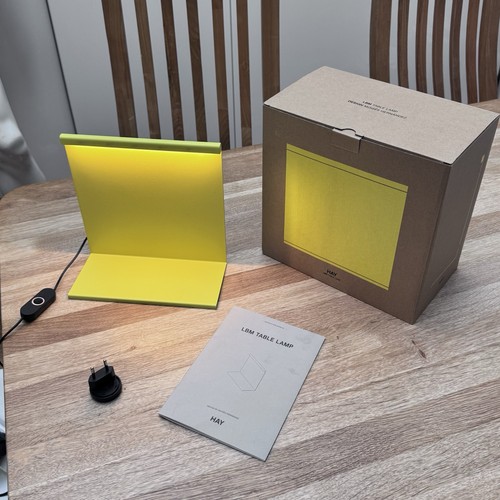 Lampada hay lbm acciaio giallo - lampada,
