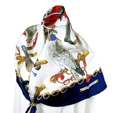 Sciarpa di seta vintage Hermes