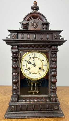 Clock vintage junghans wooden - junghans,
