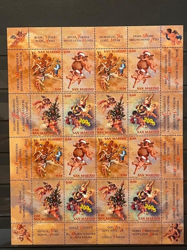 San marino 2004 minifoglio - san,